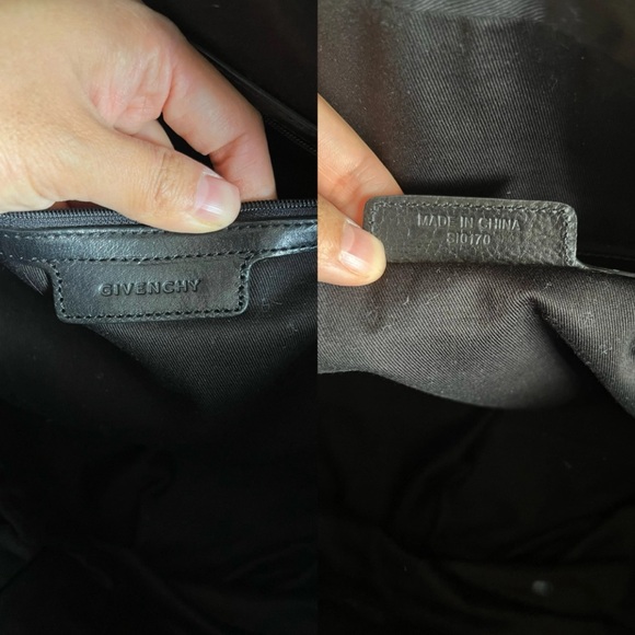 Givenchy Nightingale Satchel Studded Nylon in Black - Picture 9 of 11